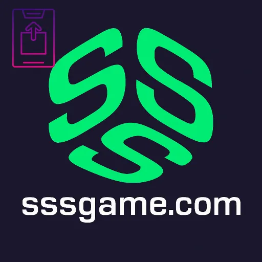 Imagem promovendo o app oficial da sssgame para mobile